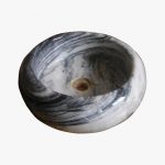 cloud grey marble bowl sink