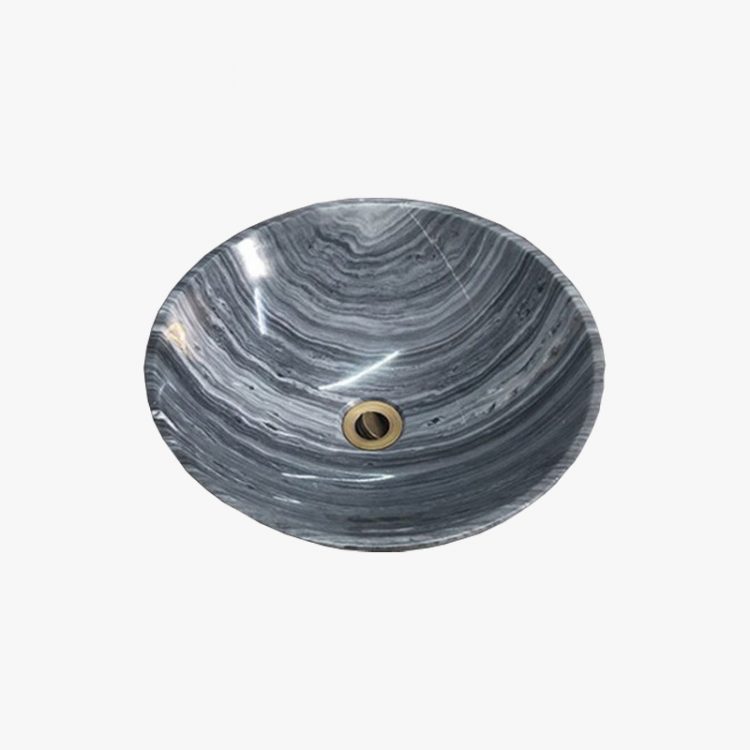 cloud grey marble sink