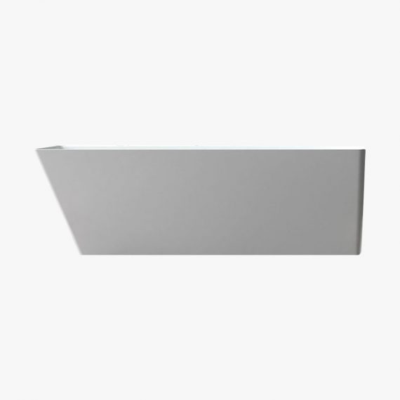 rectangular stone resin bathtub