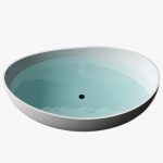 special shape stone resin bathtub